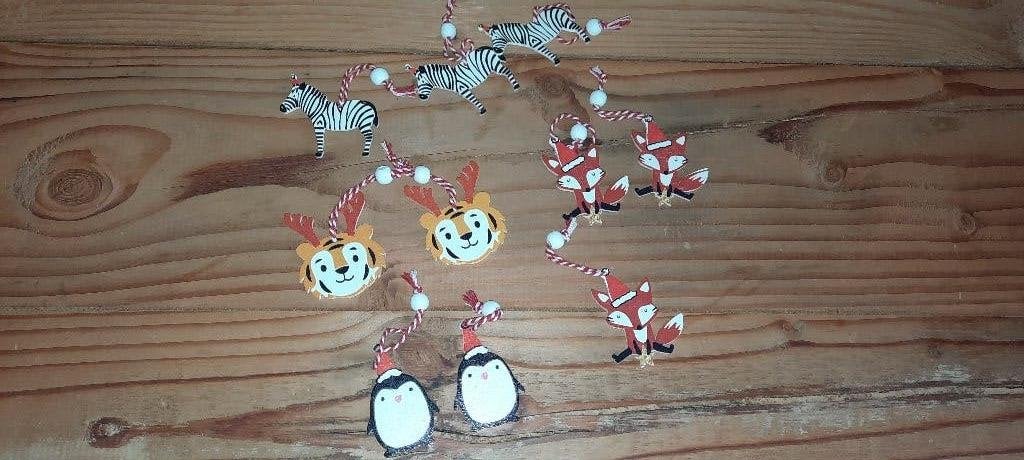 Mooi setje kerstdecoratie, Ophalen of Verzenden, Zo goed als nieuw