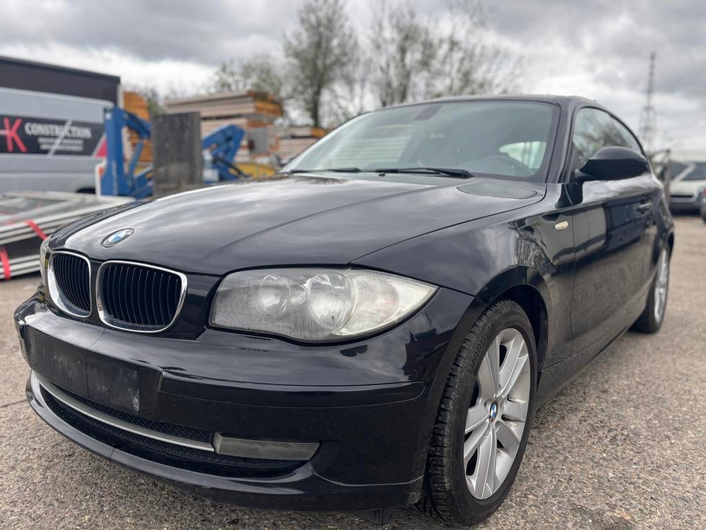 BMW 118d boite auto accidenté, Cuir, Achat, Noir, Diesel