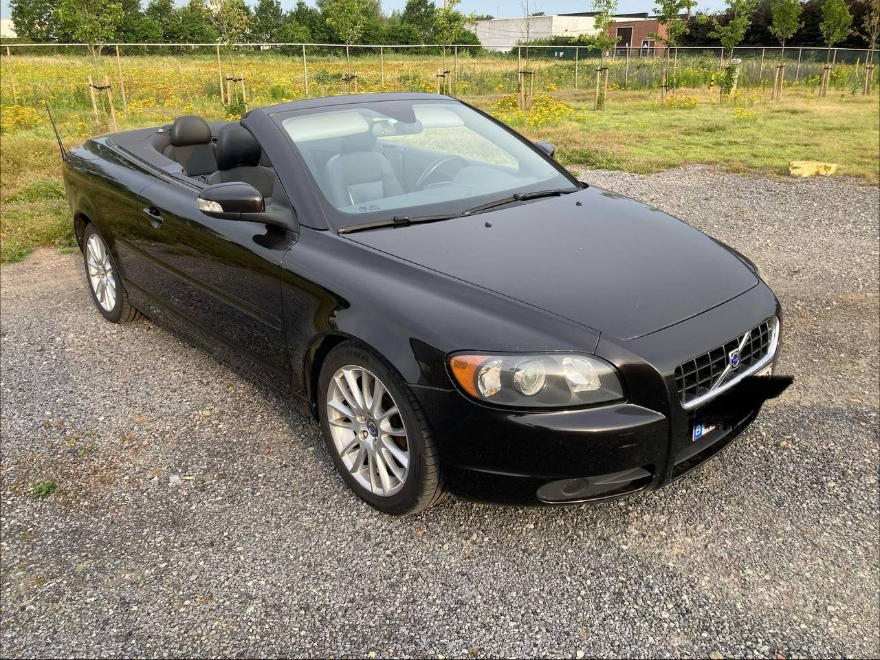 Volvo C70 Cabriolet 2.0 Diesel, Autos, Entreprise, Cabriolet, Boîte manuelle, Noir