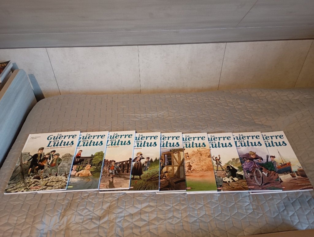Lot de BD La guerre des Lulus, Livres, Enlèvement, Utilisé