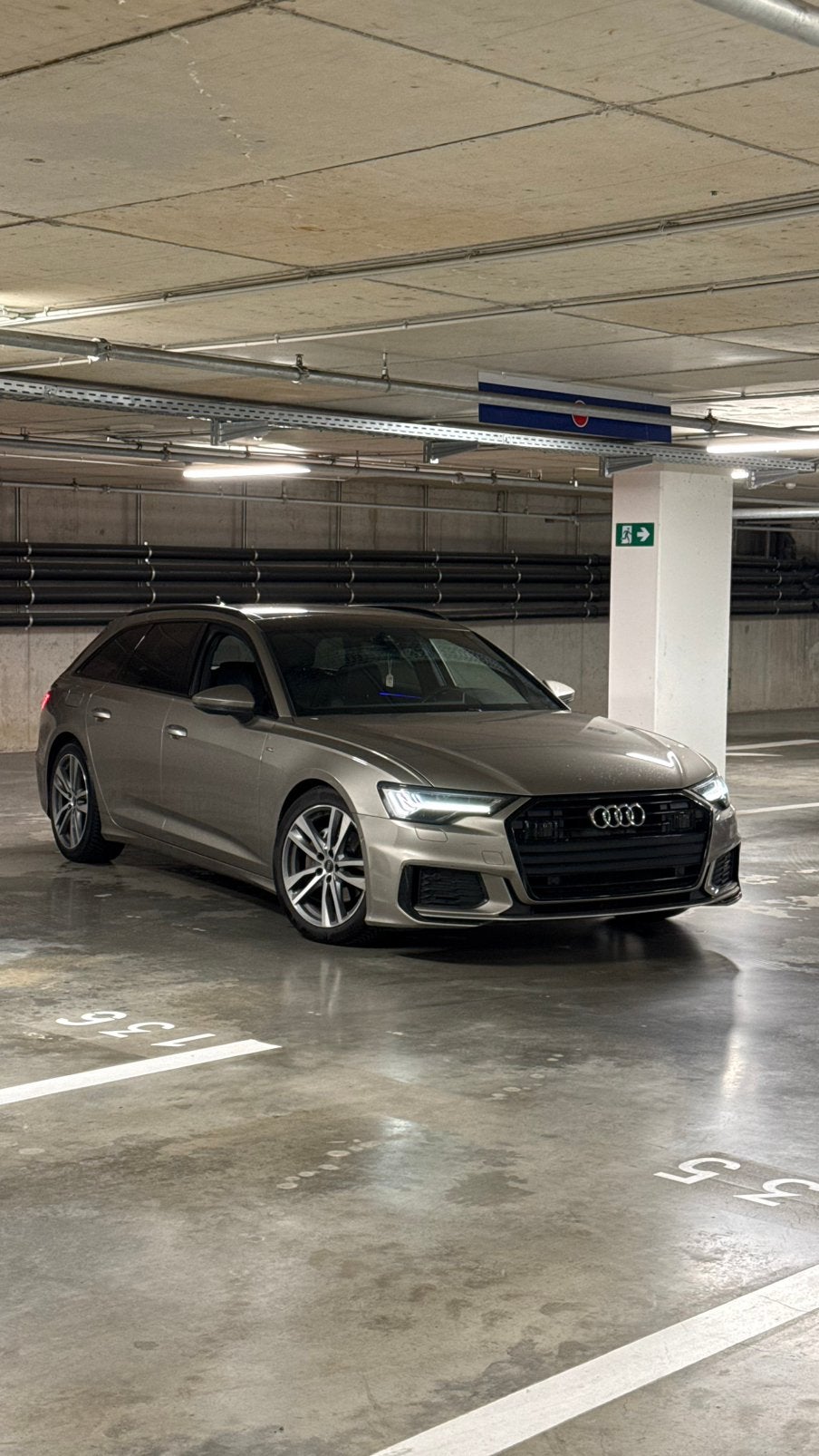 Audi A6 avant 35 TDi sport S Tronic, Auto's, Automaat, 4 cilinders, Leder, 5 deurs
