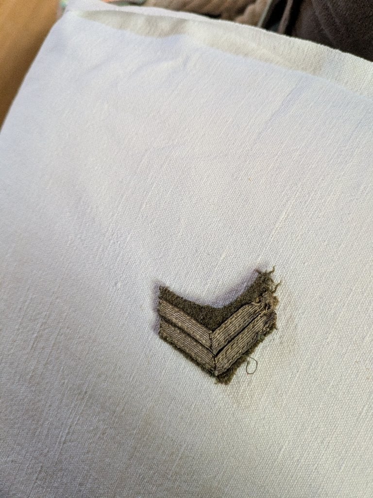 2 dienststrepen, Ophalen of Verzenden, Landmacht, Embleem of Badge