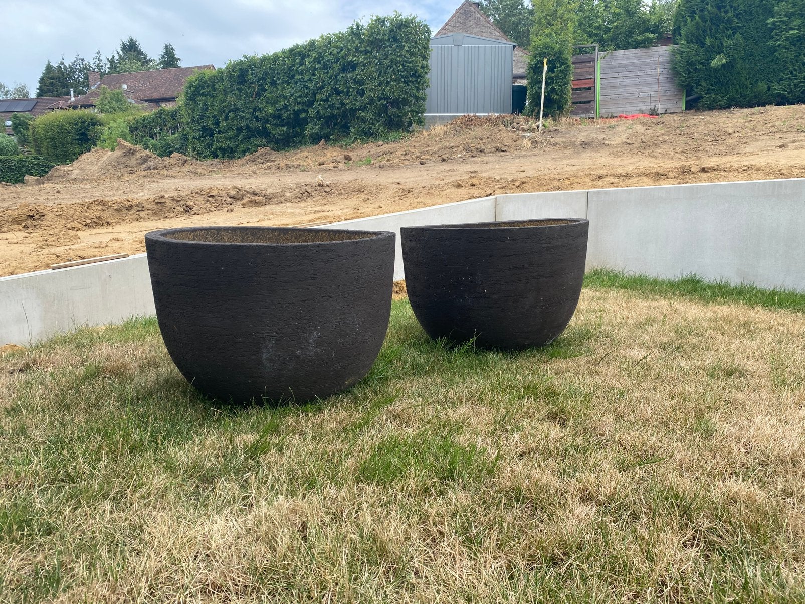 Domani "Texel" Terracotta Potten 52x74cm, Enlèvement, Comme neuf, Jardin