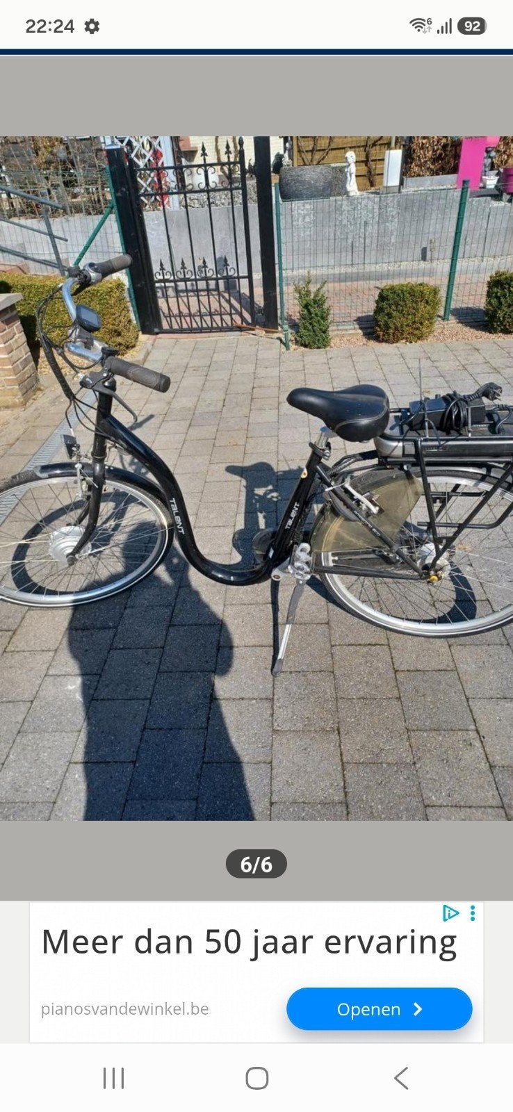 Electrische fiets, Fietsen en Brommers, Fietsen | Dames | Omafietsen, Ophalen