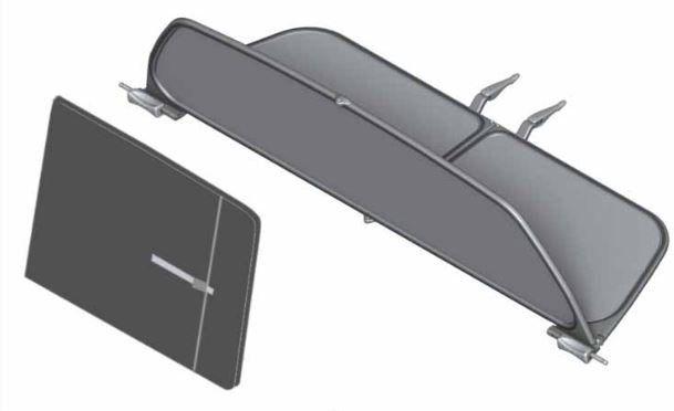 Windscherm BMW 8 Serie G14 F91 M8 cabrio 54347443147 7443147, Auto-onderdelen, -, -, Nieuw, Ophalen of Verzenden