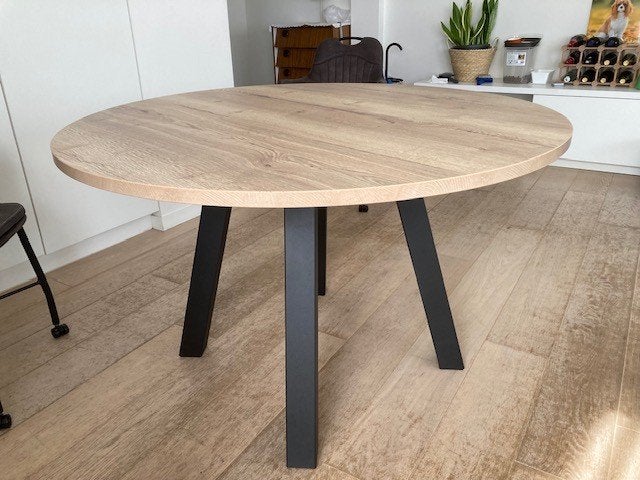 ronde tafel, Huis en Inrichting, Ophalen, Kunststof, Rond, Nieuw