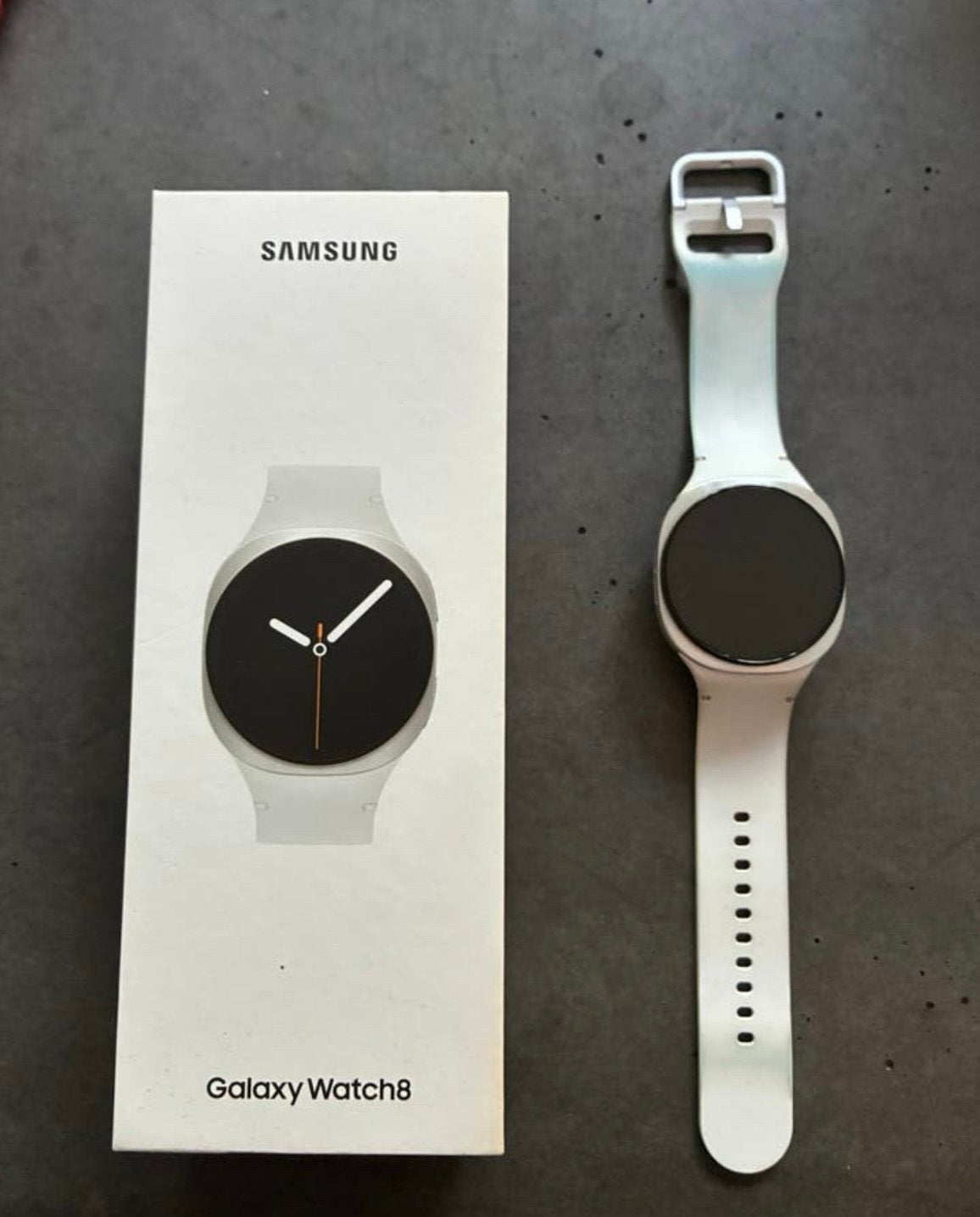 Galaxy Watch 8 40 mm wit, Enlèvement, Comme neuf, Blanc
