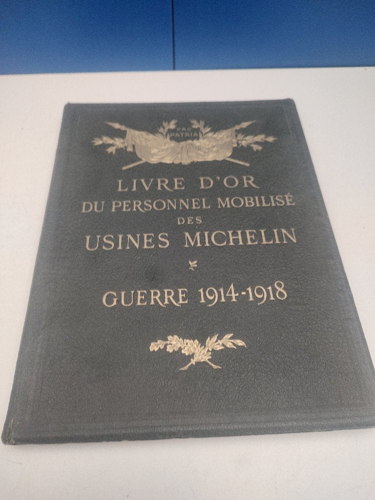 Boek Personeel Michelin in WW1, Collections, Envoi