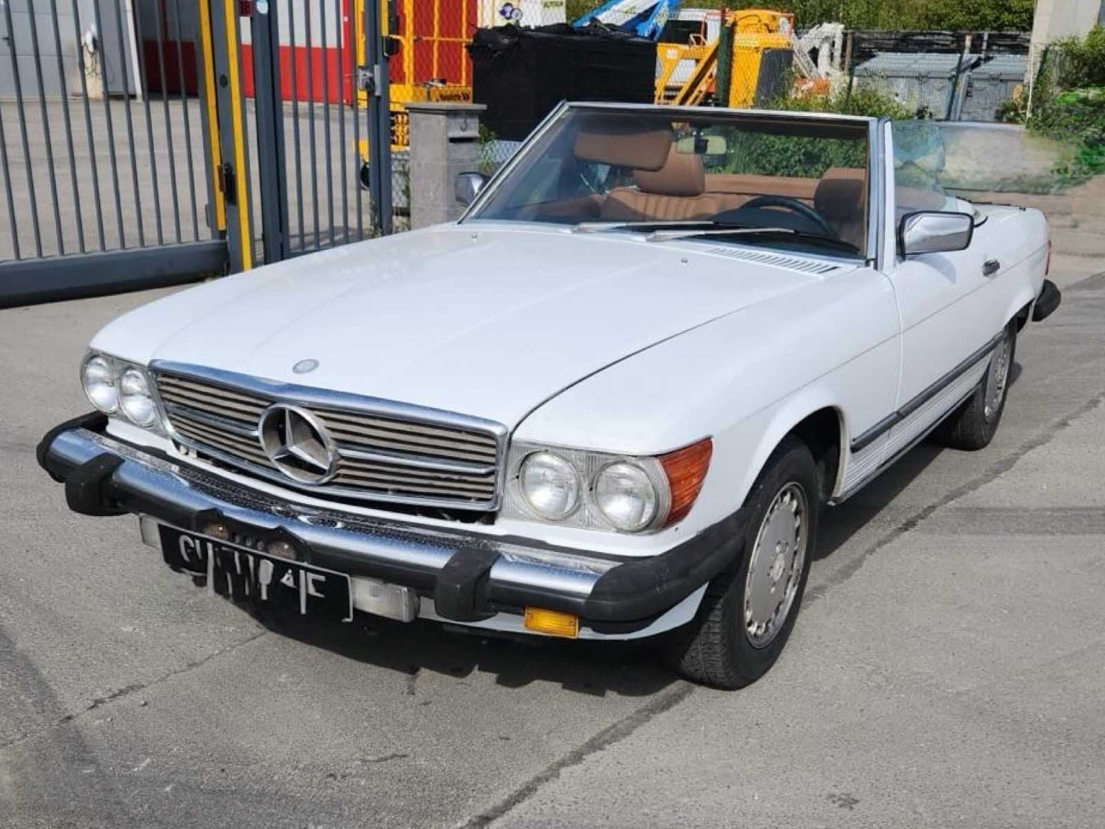 Mercedes-Benz 560 SL (R107) 560 SL Ancêtres, Achat, Entreprise, Cabriolet, Toit ouvrant
