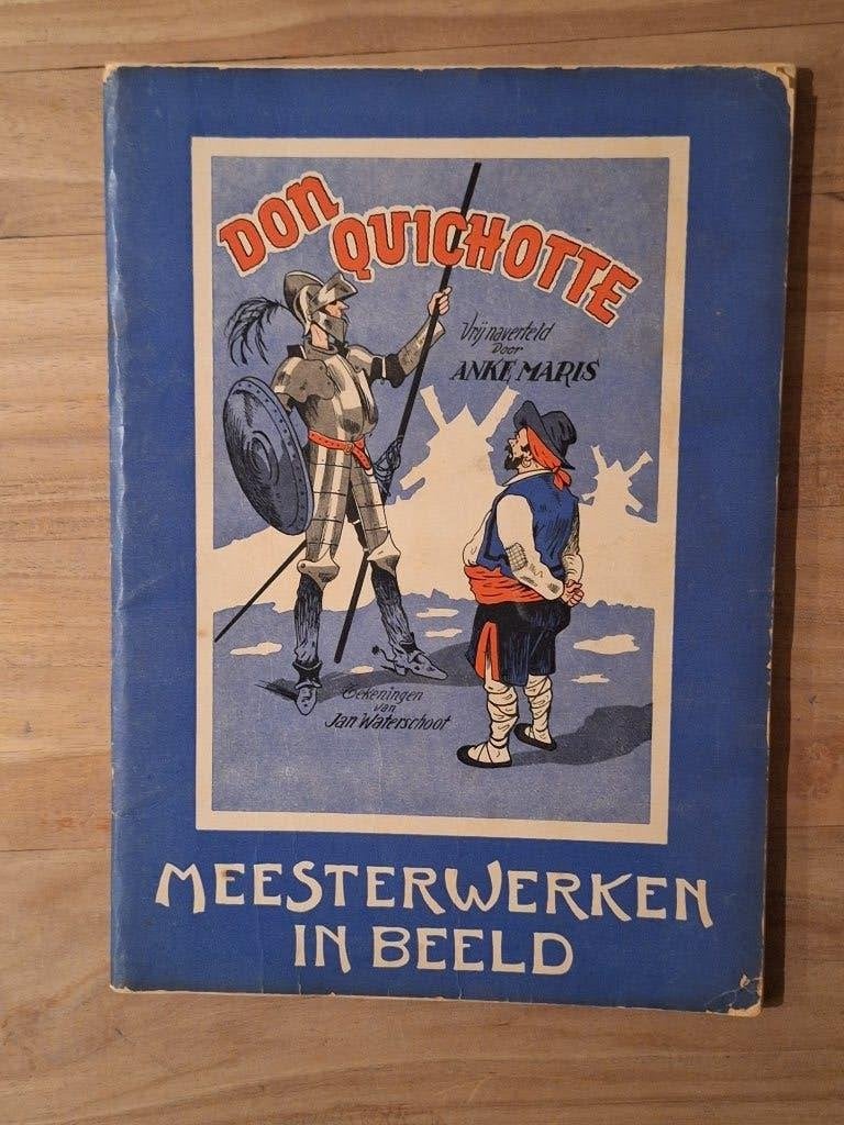 Meesterwerken in beeld 3: Don Quichotte (1954), Eén stripboek, Ophalen of Verzenden, Gelezen