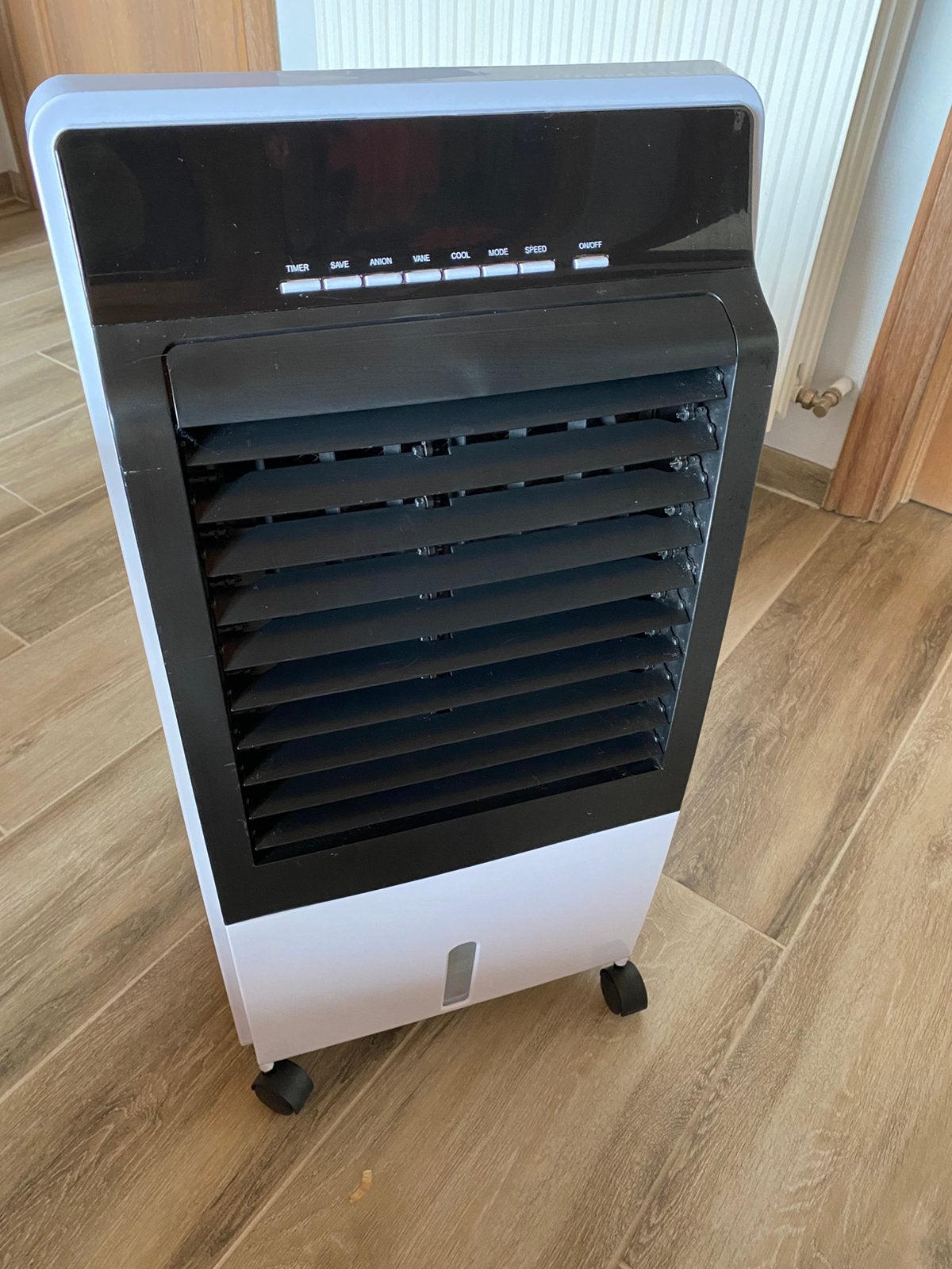 Mobiele luchtkoeler 8 liter, Elektronische apparatuur, Ventilatoren, Ophalen, Ventilator met afstandsbediening, Gebruikt