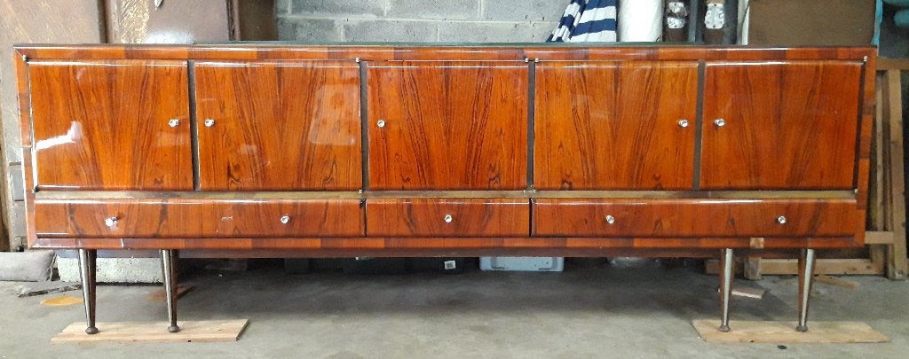 Enfilade rétroéclairée en palissandre de Rio, rarissime !, Enlèvement
