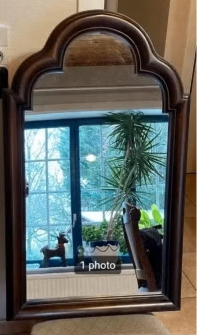 Mirroir, Moins de 100 cm, Enlèvement, Utilisé, 50 à 75 cm