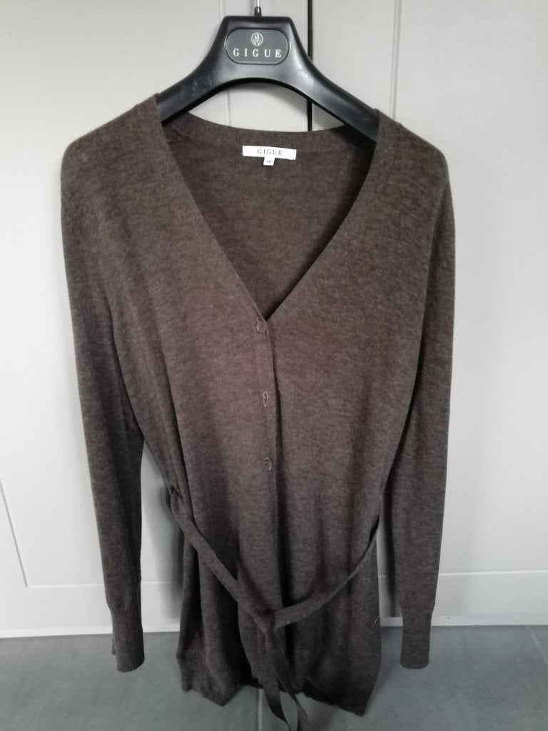 NIEUWE heel mooie gilet dames, mooi bruin, Gigue, Vêtements | Femmes, Taille 38/40 (M), Enlèvement ou Envoi, Brun, Gigue