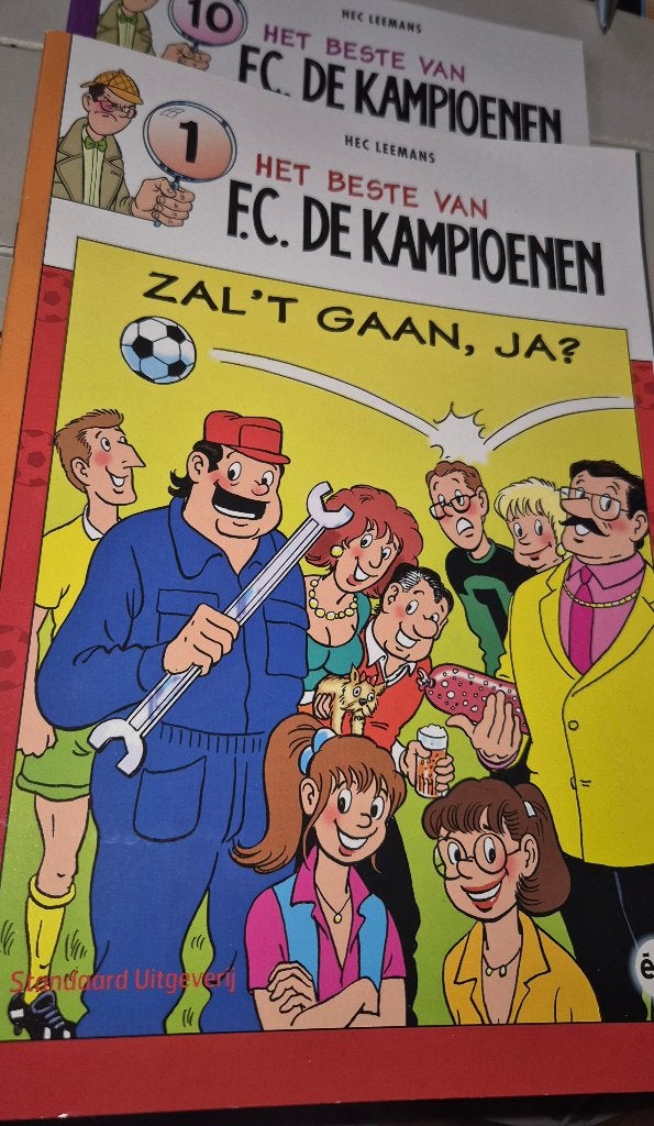 Strips fc de kampioenen (10 st), Meerdere stripboeken, Ophalen, Zo goed als nieuw