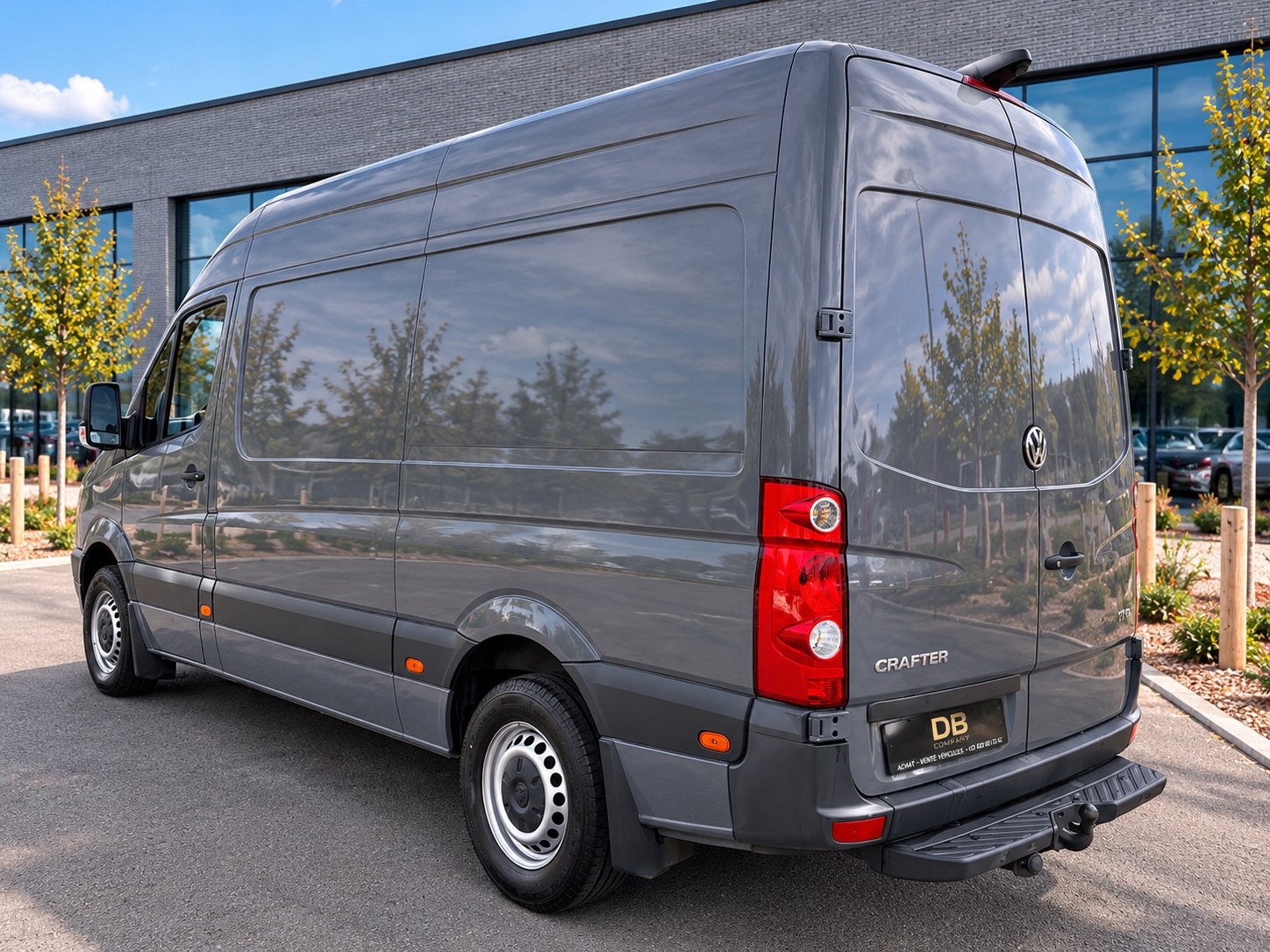 VOLKSWAGEN CRAFTER L2H2 /Faible kilométrage/garantie 12 mois, Achat, Entreprise, Noir, 5 portes