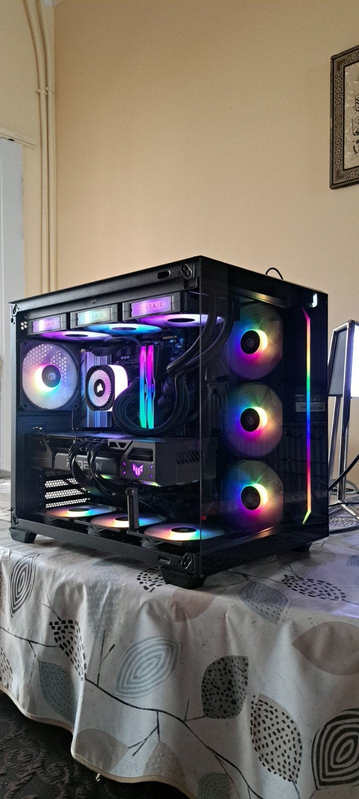 Gaming PC RX 9070 XT | Ryzen 7 9800X3D | 32GB DDR5 | 2TB SSD, Computers en Software, Ophalen, Gaming, SSD