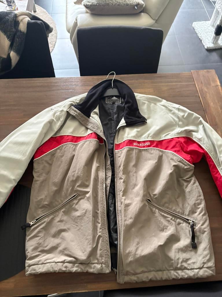 Ski jas Quiksilver Large, Ophalen, Maat 52/54 (L), Overige typen, Grijs