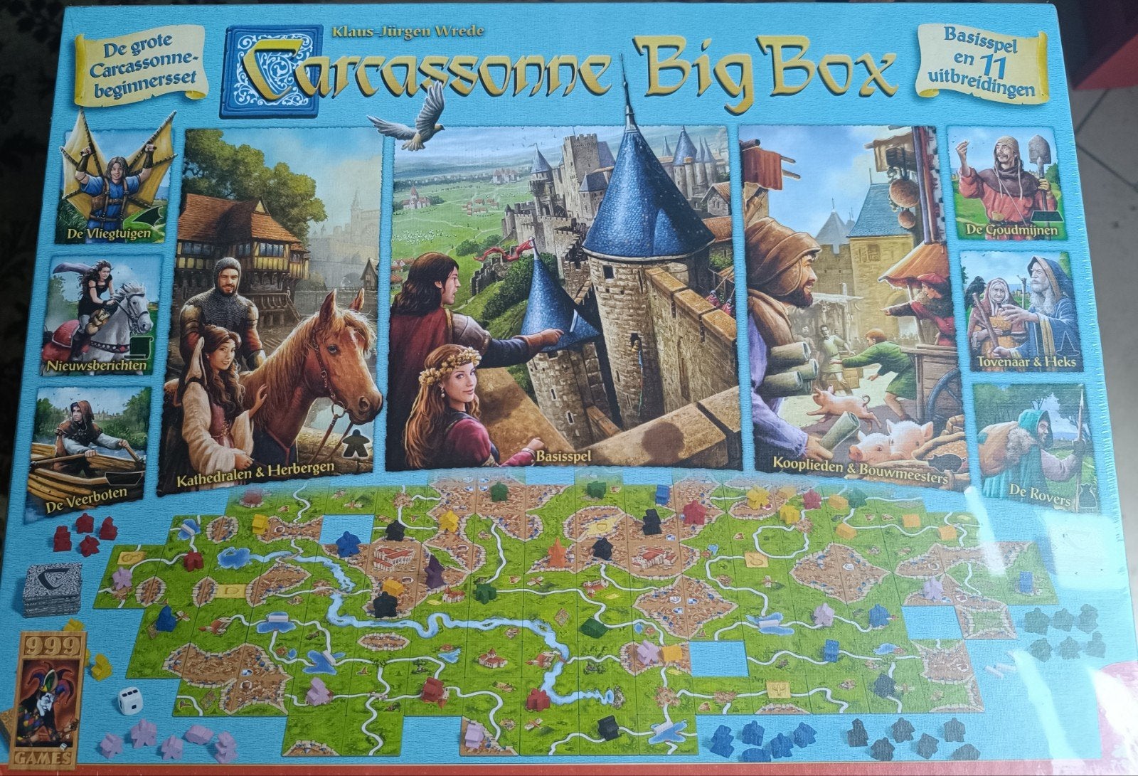 Carcassonne Big Box – neuf sous blister., Enlèvement ou Envoi, Neuf, Autres types