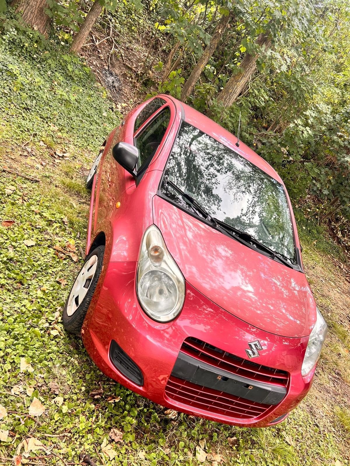 Suzuki Alto 1000cc benzine Airco, Euro 5, Stof, 50 kW, Zwart