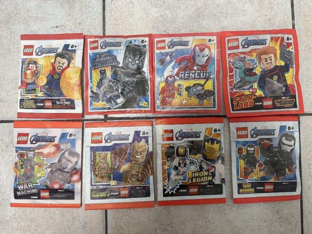 Lego Lot - Marvel Avengers - Paperbags, Neuf, Pièces supplémentaires incluses, Enlèvement ou Envoi, Marvel