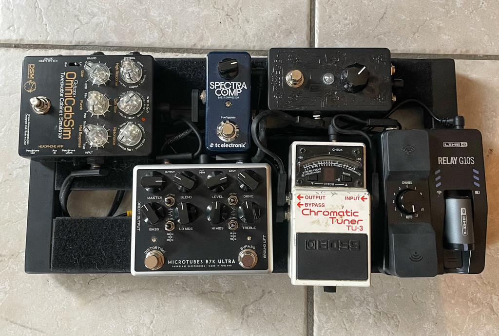 Bass pedalen / pedalboard, Musique & Instruments, Effets, Enlèvement, Utilisé, Autres types