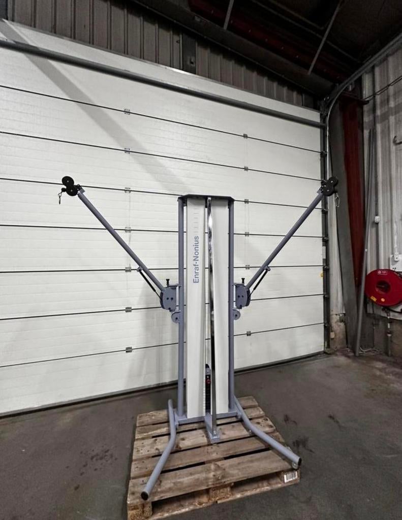 Enraf Nonius 3d Explosive Vrijstaande Pulley 54kg Gewichten, Ophalen, Gebruikt
