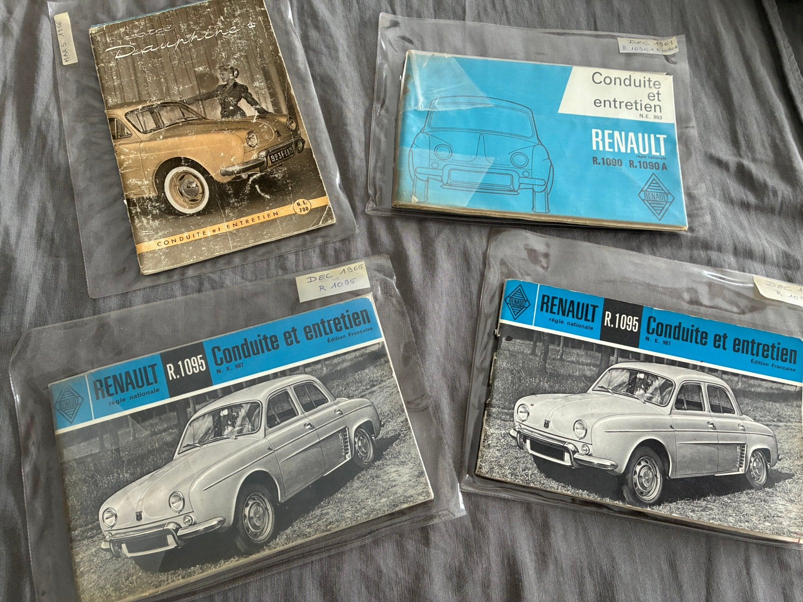 notice d'utilisation mode d'emploi Renault Dauphine, Ophalen