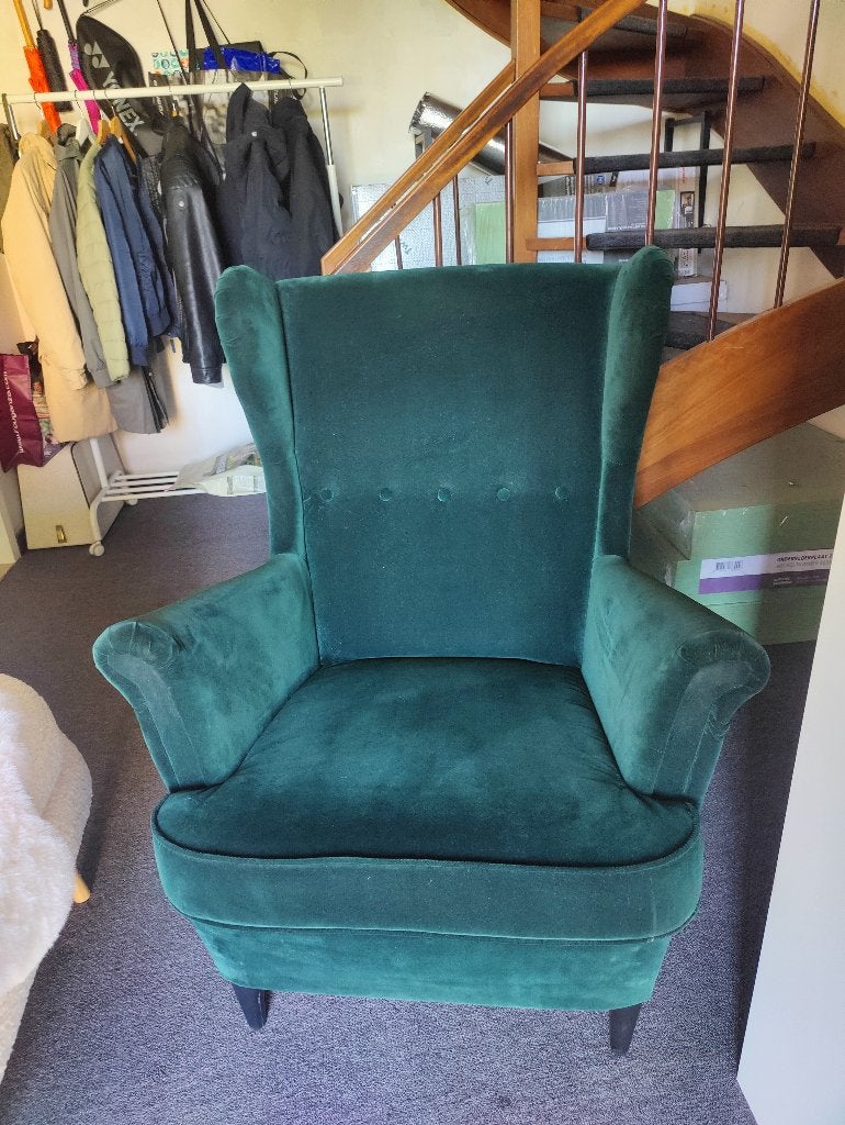IKEA Strandmon fauteuil hoboken, Maison & Meubles, Fauteuils, Enlèvement