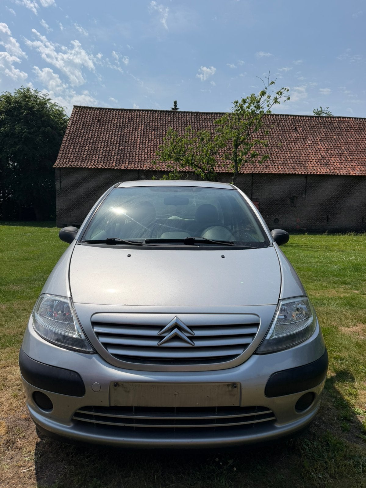 Citroën C3 - 2005, Auto's, Citroën, Particulier, C3, Benzine, Berline, 5 deurs, Handgeschakeld, Zilver of Grijs, Stof, Ophalen