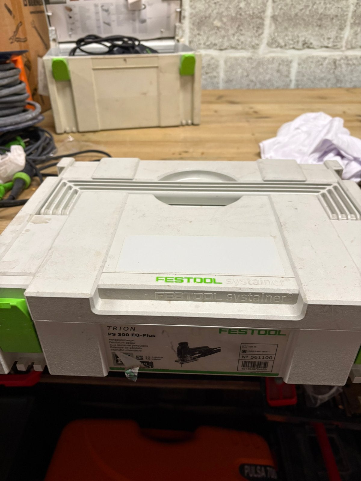Festool PS 300 EQ Trion decoupeerzaag – Systainer en Plug-it, Enlèvement, Utilisé