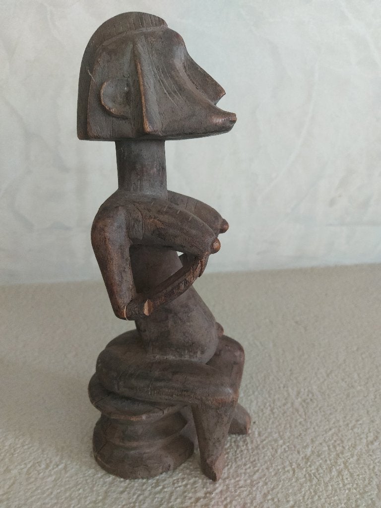 Figure féminine dogon du Mali, Antiquités & Art, Enlèvement ou Envoi