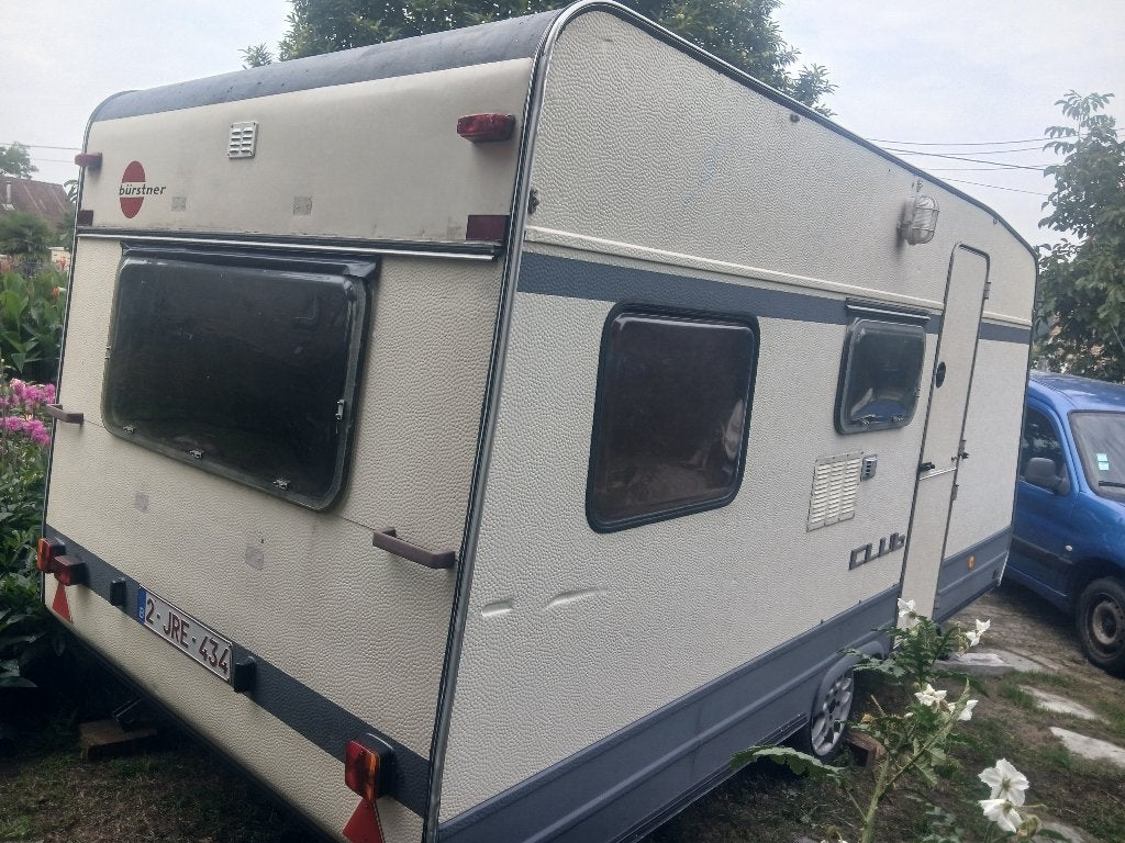 Caravan Burstner CLUB PVA 83/2296, Caravans en Kamperen, Reservewiel, Omvormbare zithoek, Tot en met 3, Particulier