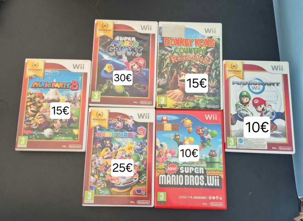 Jeux WII, Enlèvement, Comme neuf