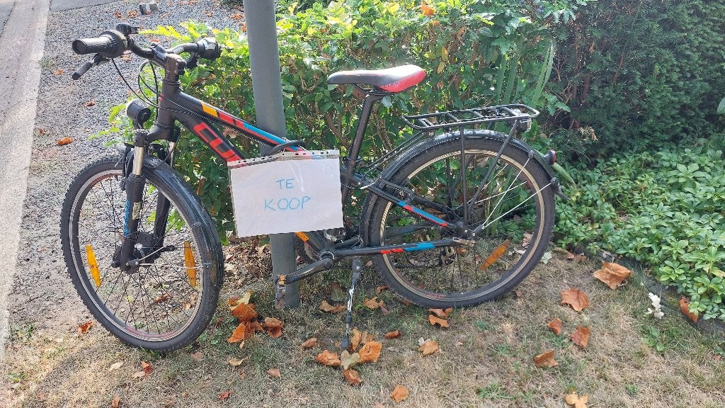 Cube fiets mountainbike met spatborden en bagagerek size 24, Fietsen en Brommers, Ophalen, Versnellingen, Cube, Gebruikt