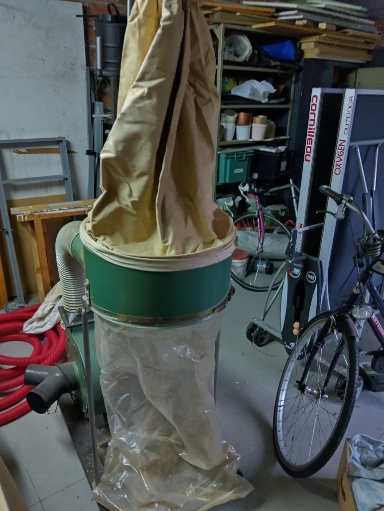 Stofafzuiging voor hout en spaanders, Enlèvement