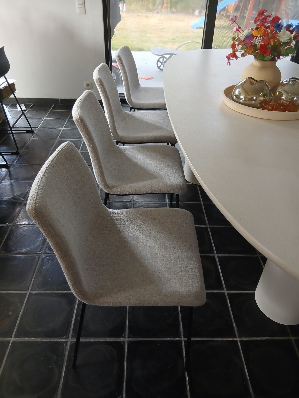 tafel en stoelen te koop, Huis en Inrichting, Ophalen