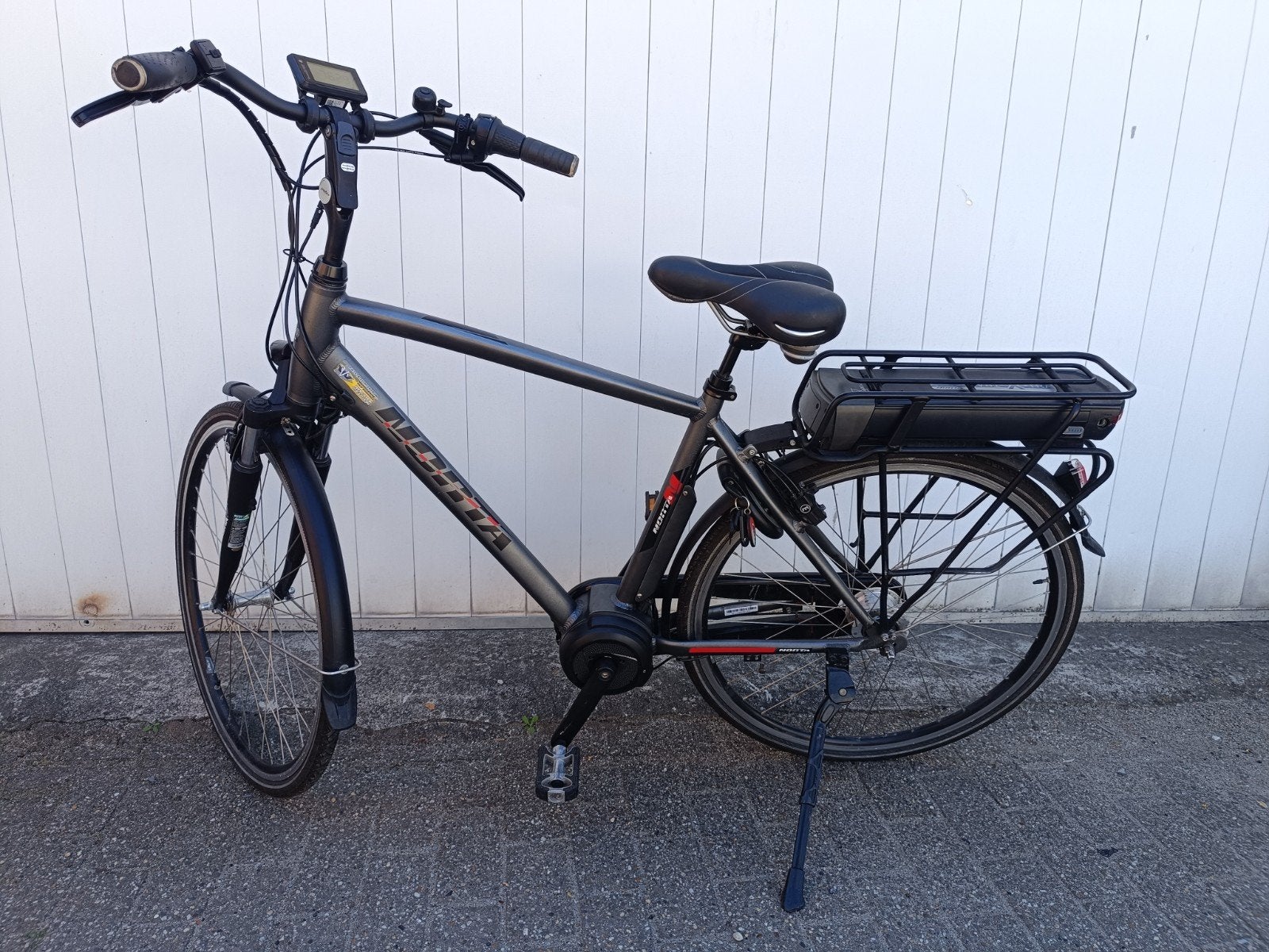 Elektrische fiets Merk Norta in zeer goede staat, 51 tot 55 cm, Ophalen, Gebruikt, 50 km per accu of meer