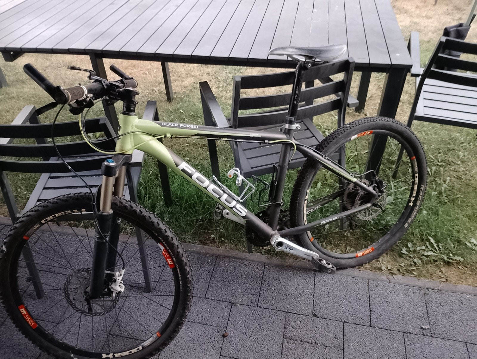 black Forest focus mountenbike, Ophalen