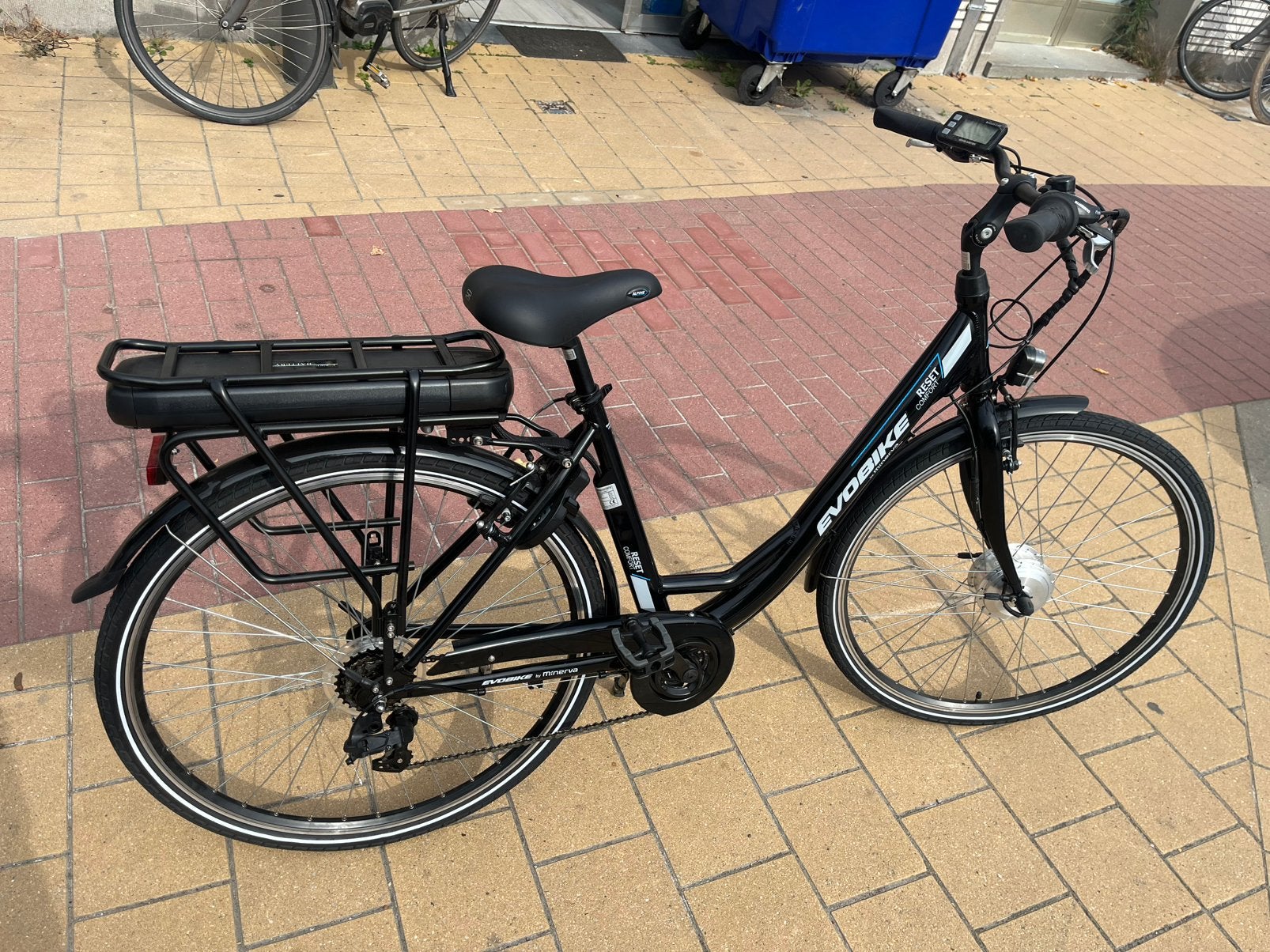 Elektrische Damesfiets Minerva Nieuwe Staat, Fietsen en Brommers, 51 tot 55 cm, Ophalen, Zo goed als nieuw, 50 km per accu of meer