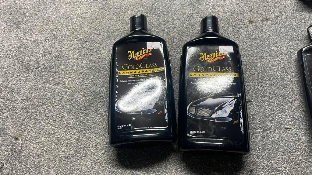 2x Meguiar's Gold Class Carnauba Plus Liquid Wax -30%, Enlèvement ou Envoi