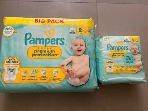 Pampers premium protection maat 2, Kinderen en Baby's, Badjes en Verzorging, Ophalen, Nieuw, Overige typen, Overige merken