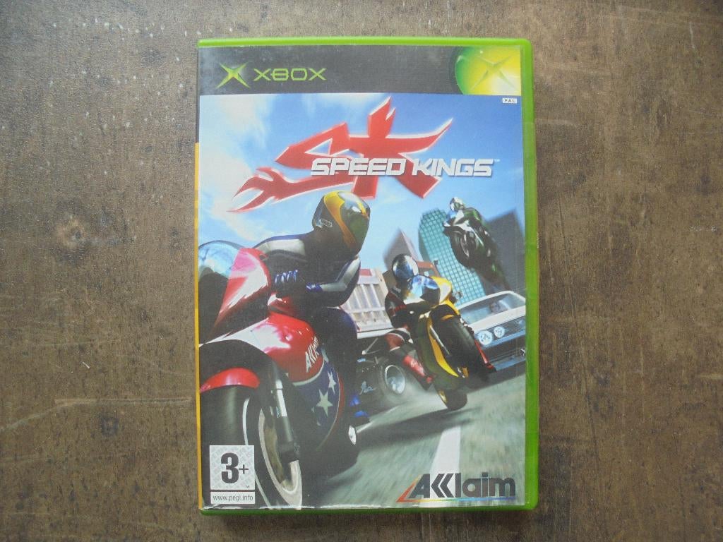 Speed Kings voor XBOX Original (zie foto's), Consoles de jeu & Jeux vidéo, Jeux | Xbox Original, 2 joueurs, Course et Pilotage