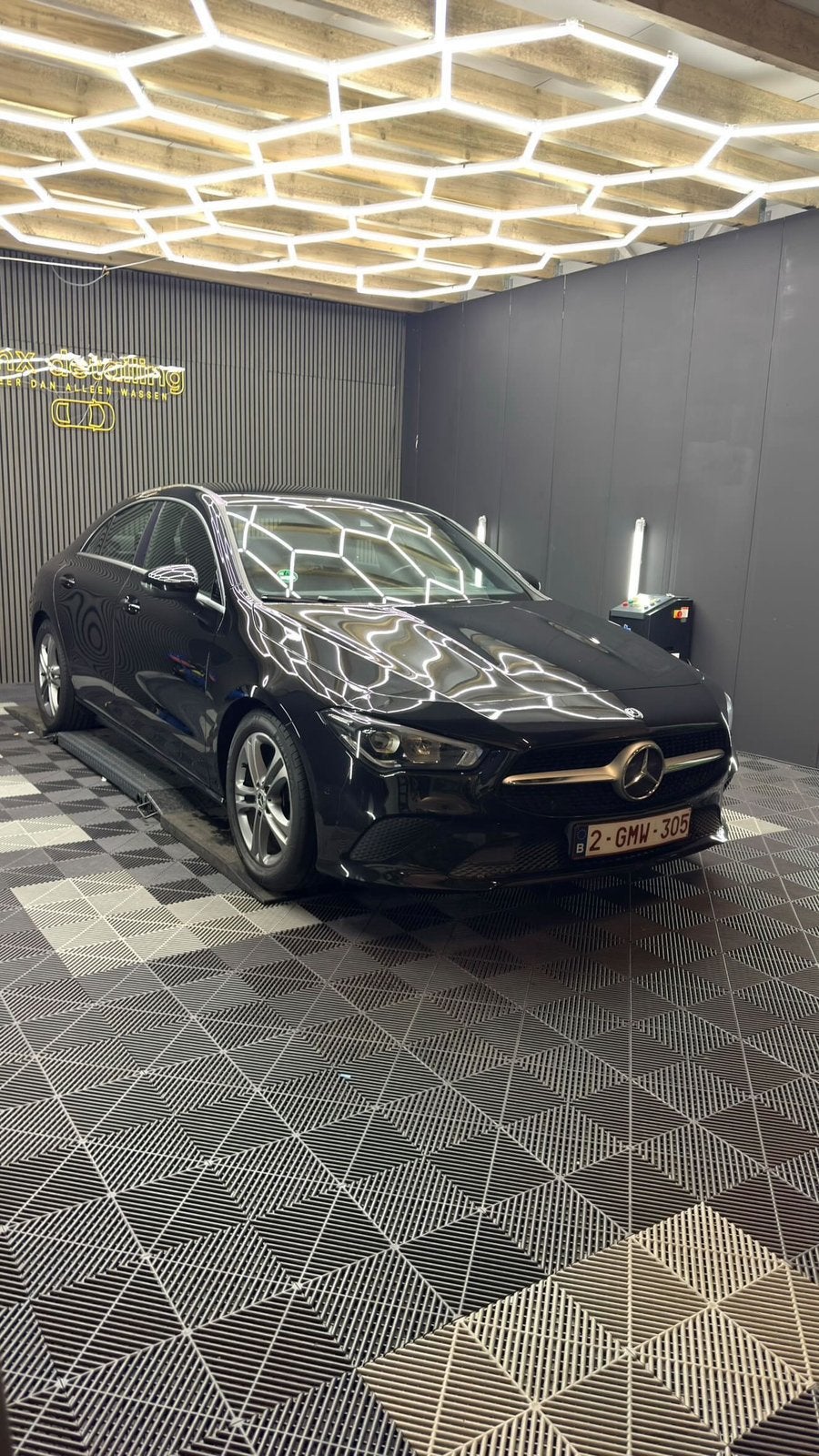 Mercedes CLA180 business solution, Auto's, Mercedes-Benz, Zwart, Particulier, 3 cilinders, 1332 cc