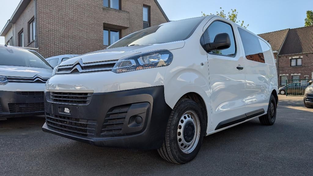 Citroen Jumpy 1.5 BlueHdi Airco 25000Km Garantie 11900+Btw, Auto's, Voorwielaandrijving, Stof, Euro 6, 4 cilinders