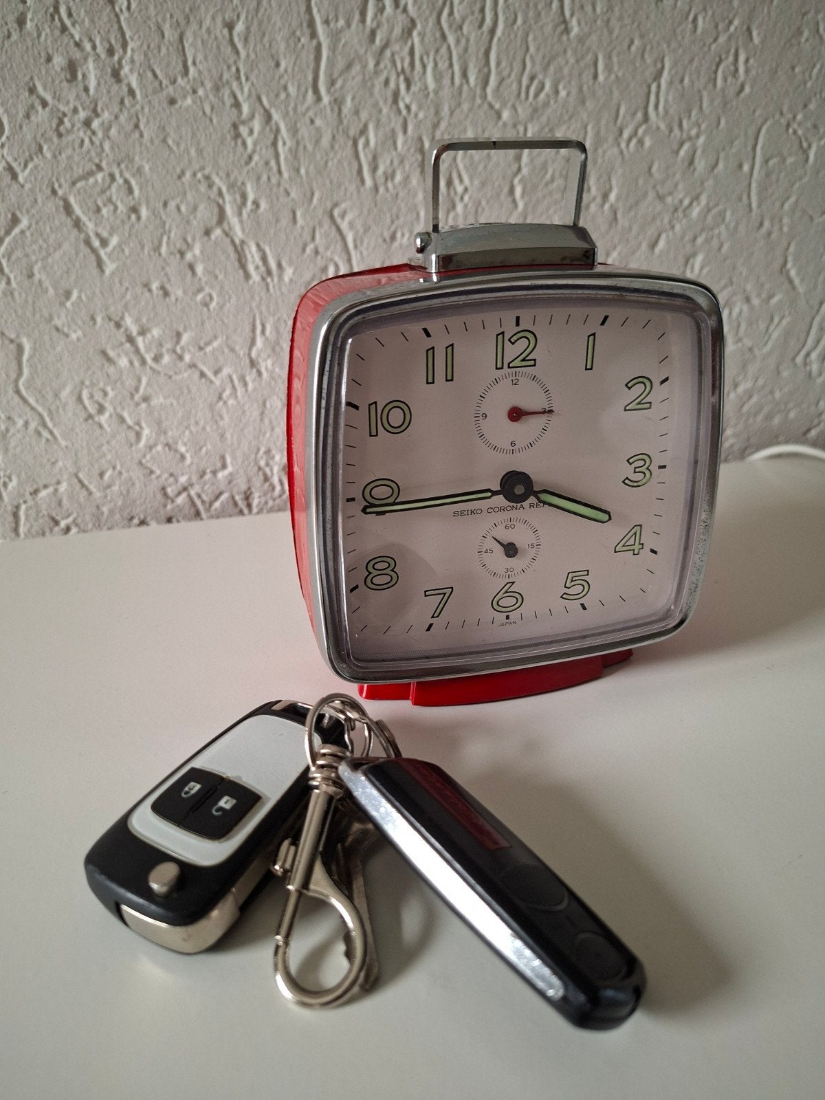 SEIKO corana repeat-wekker, ruimtetijdperk 1970, Ophalen of Verzenden