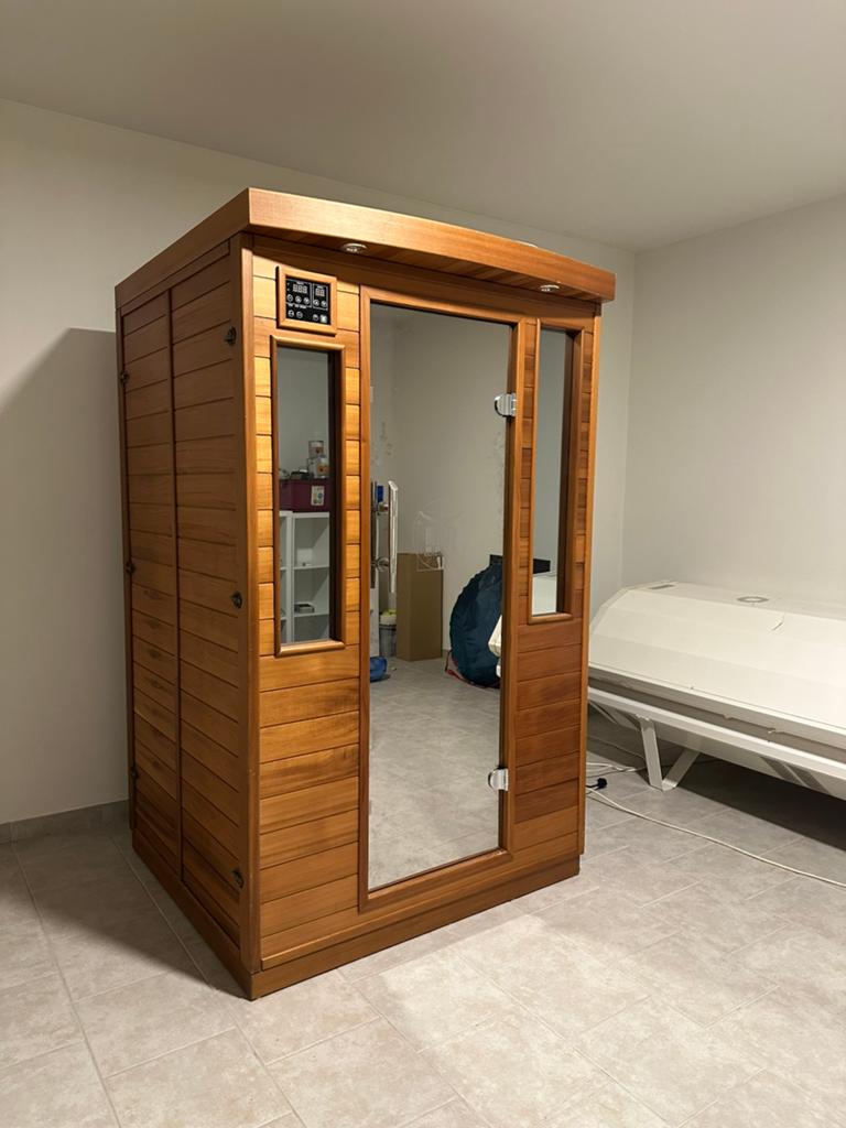 Infrarood sauna, Sport en Fitness, Sauna, Ophalen, Gebruikt, Infrarood