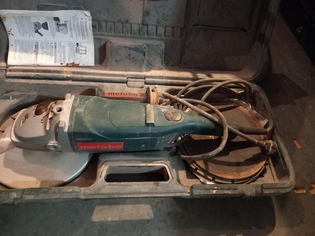 metabo  wx25-230 avec hilti, Bricolage & Construction, Outillage | Meuleuses, Utilisé, Meuleuse droite, 1000 watts ou plus, Enlèvement ou Envoi