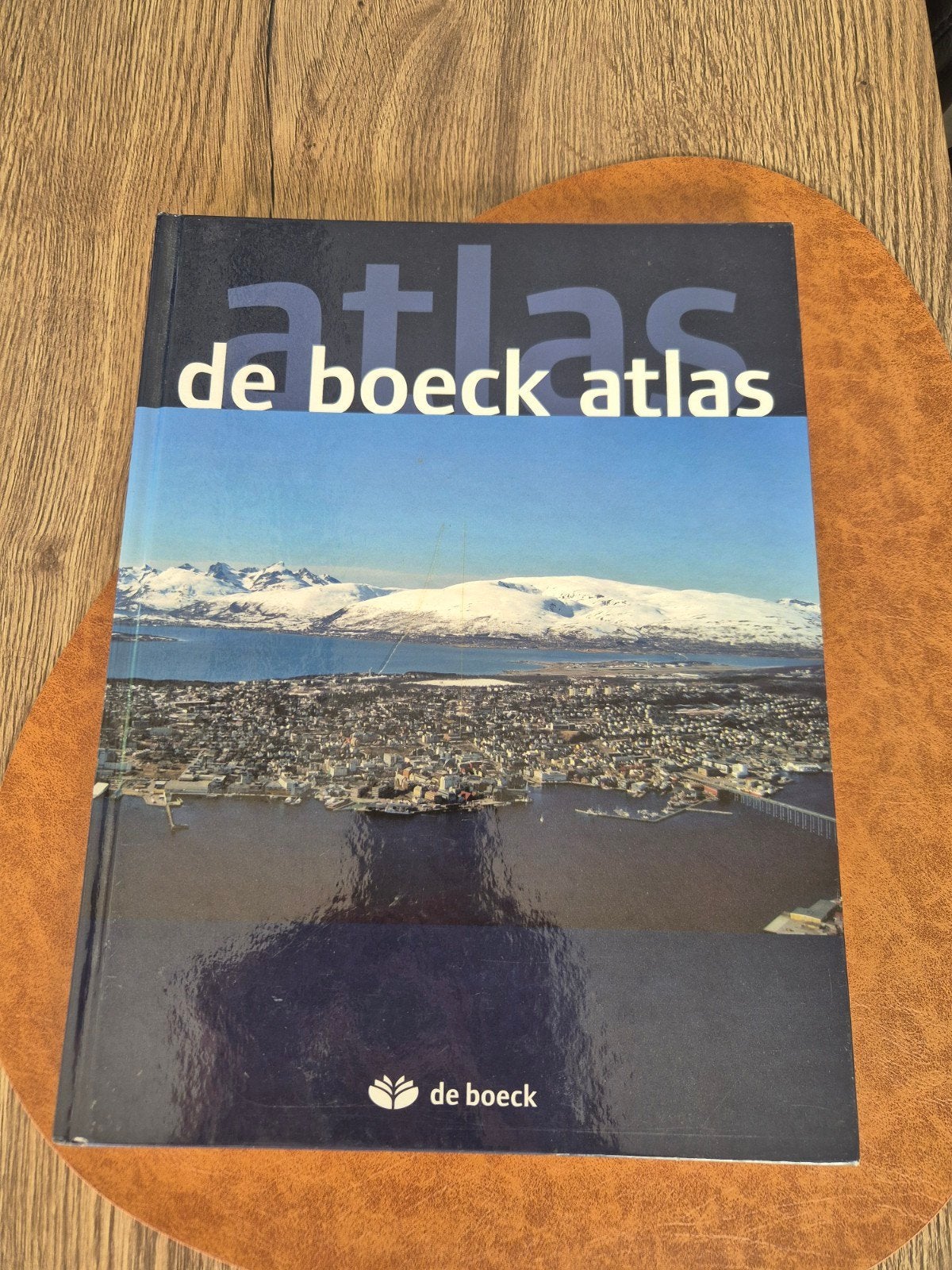atlas de boeck -, De maeyer, Enlèvement ou Envoi, Carte géographique, Monde