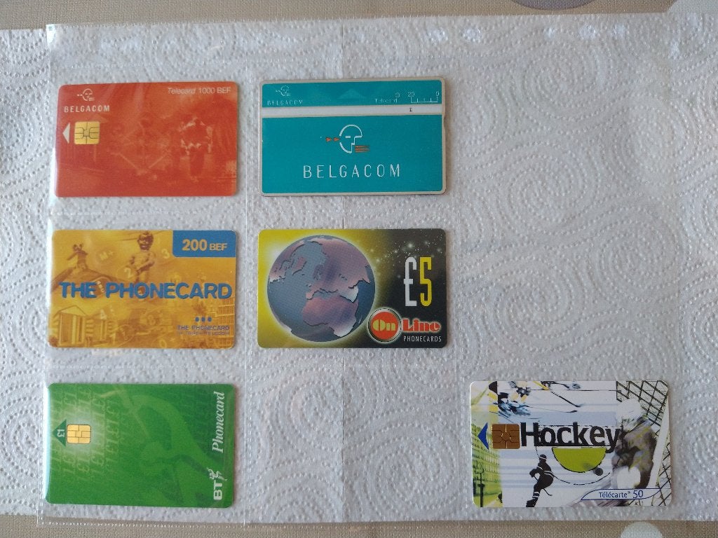 Oude telefoonkaarten & Buskaarten van de Lijn, Collections, Enlèvement
